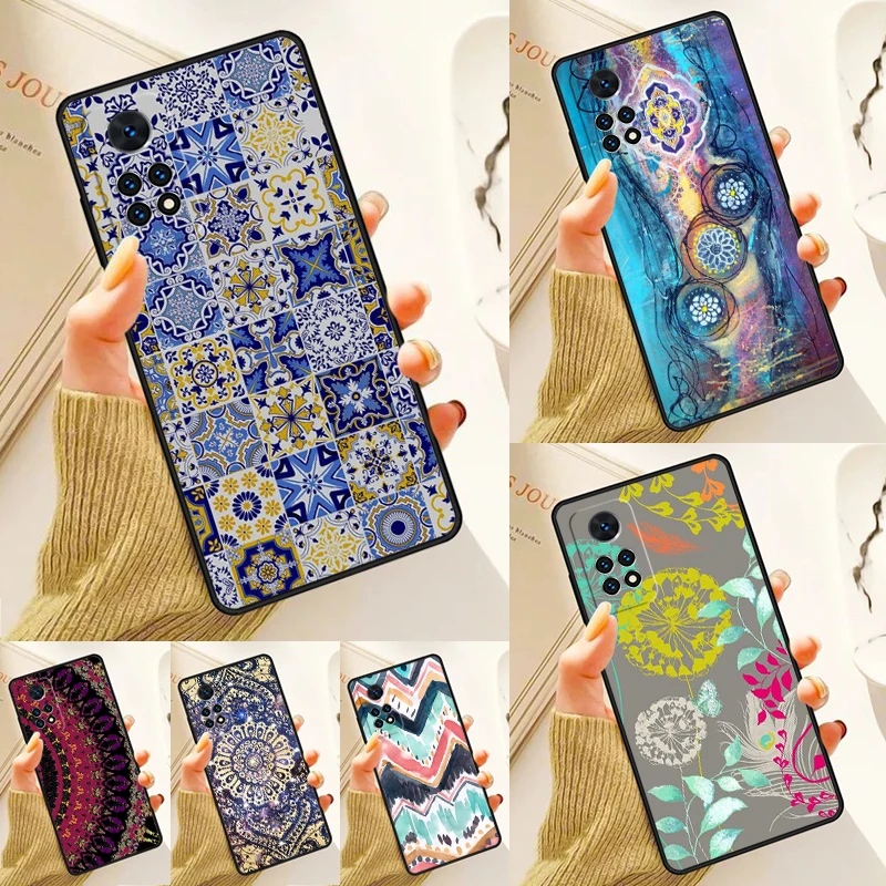 Boho Gypsy Bohemian Case For Samsung Galaxy S24 Plus S23 S20 S21FE Lite S22 Ultra Note 20 S8 S9 S10 Phone Coque