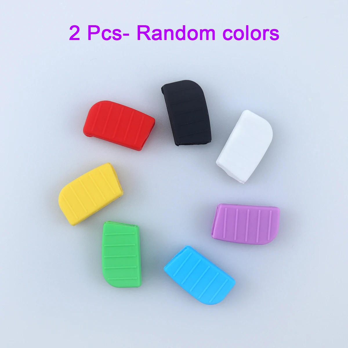 2 Pcs Hair Clipper Universal Joystick Rubber Anti-Slip Sleeve Barber Joystick Protector Hairdressing Silicone Decorative Rings
