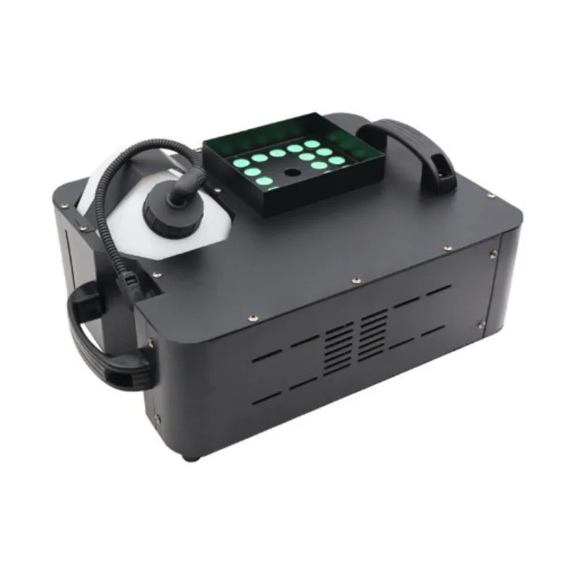 Máquina de humo de niebla de 1500w Dmx Rgb 24led efecto de luz de escenario pulverizador Vertical máquina de niebla remota
