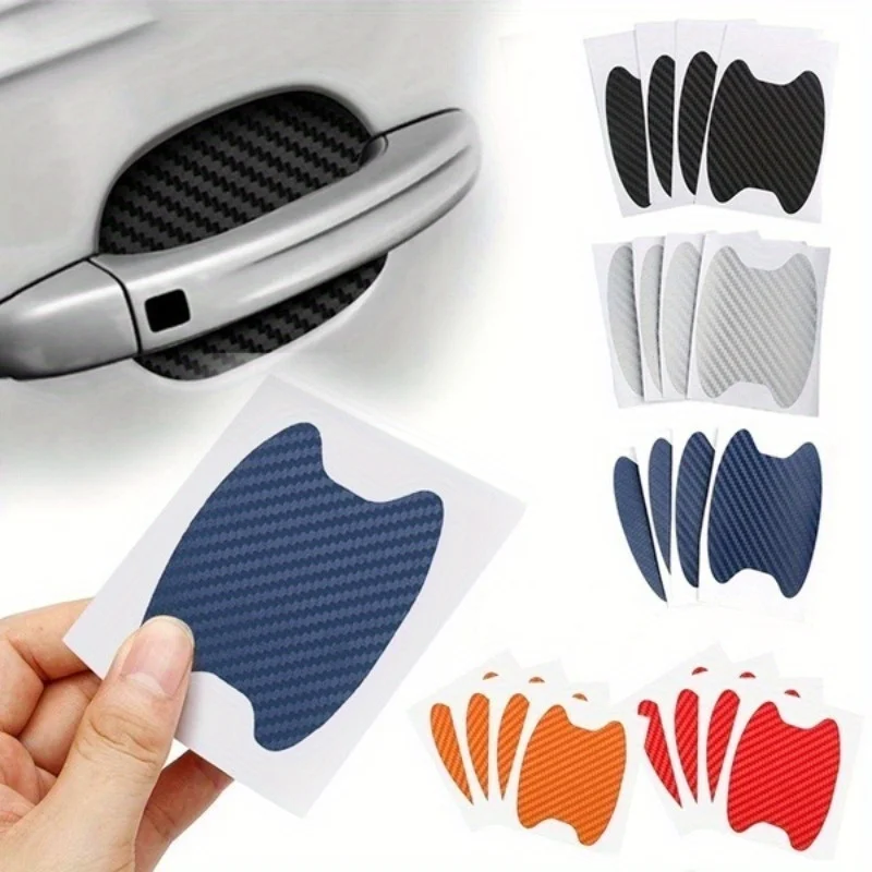 4Pcs Car Door Sticker: Protect Your Vehicle from Scratches & Damage with These Resistant Covers!