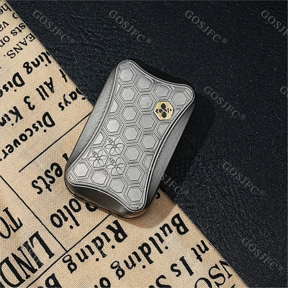 Abeja ilimitada empujando deslizador diapasón magnetismo Fidget Slider titanio Fidget juguetes para adultos