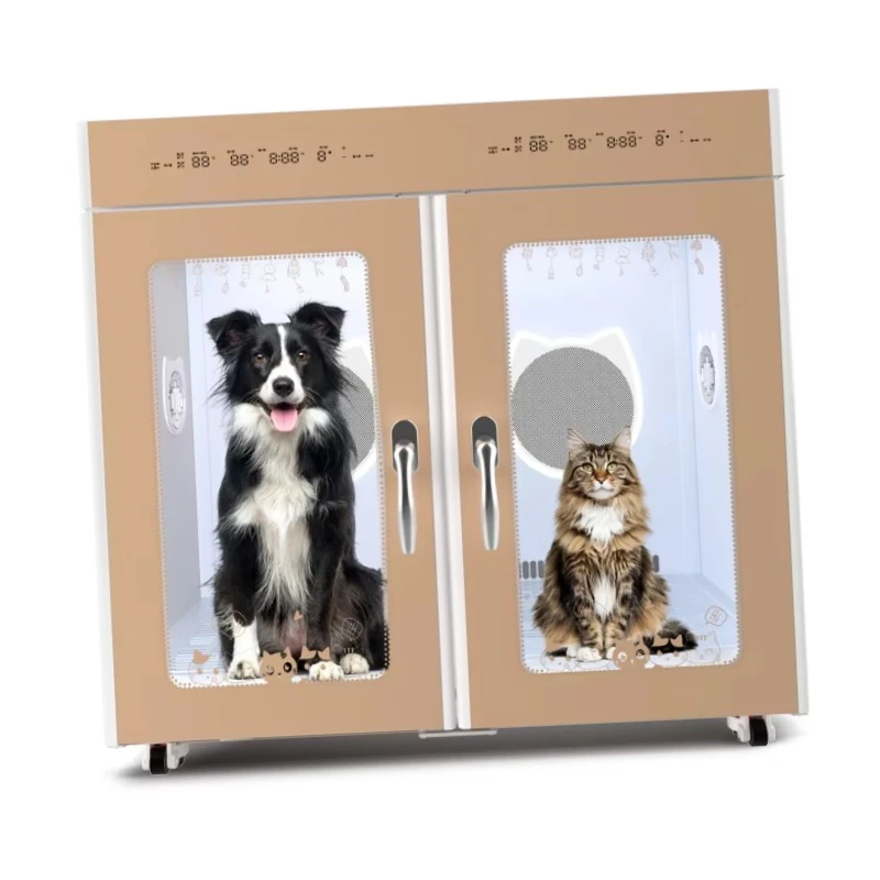 Silent 350L Dryer for Pet Hair Grooming Home Use Smart Dryer with Plastic Box Large Capacity for Dogs & Cats for Pet Supplies