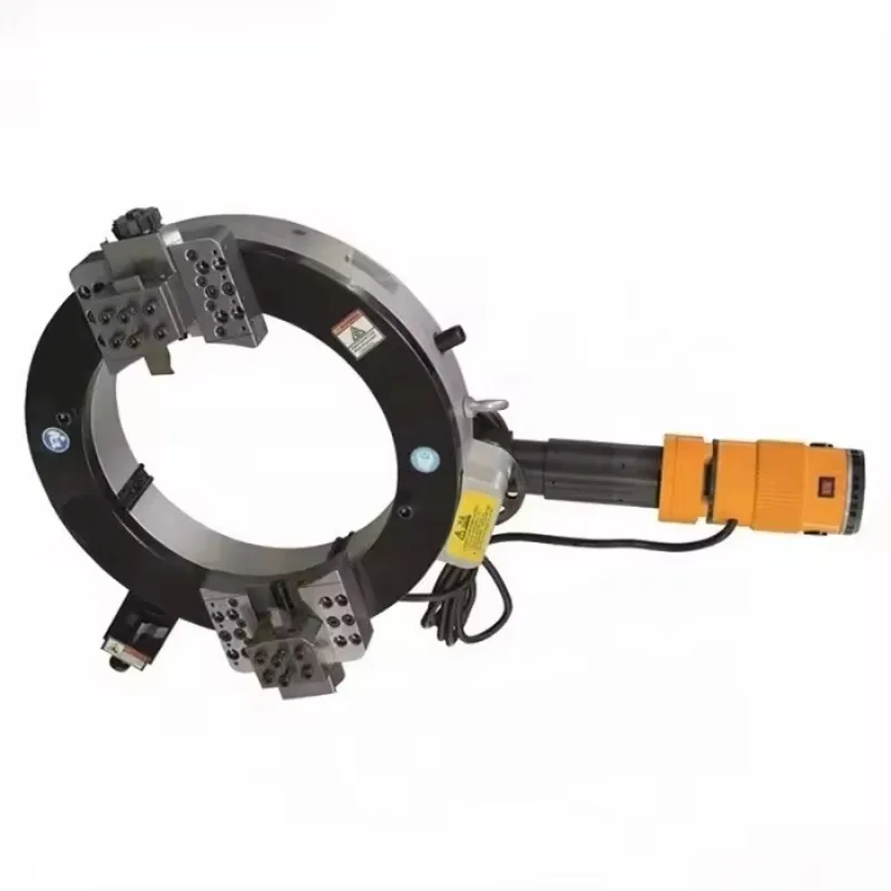 Automatic Electric External Mounted Split Frame Pipe Cutting and Beveling Machine 6