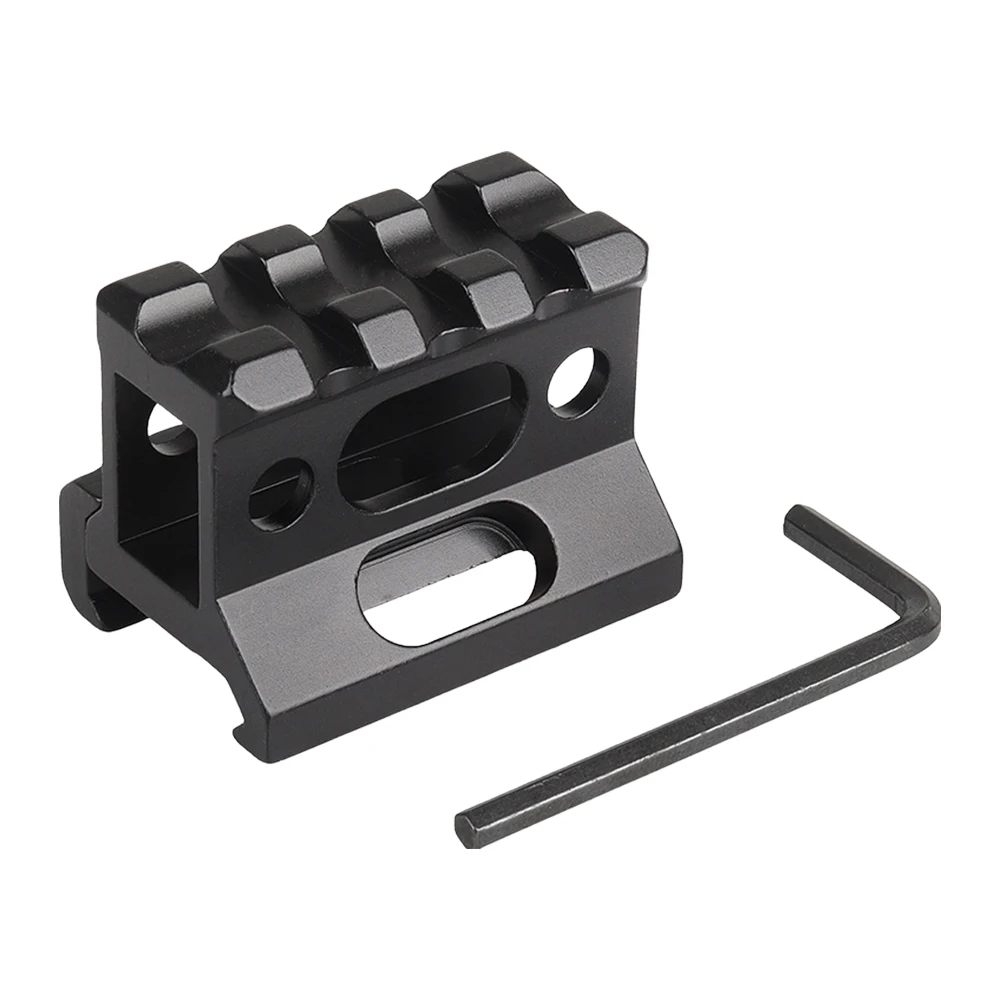 3 فتحة 20 مللي متر الناهض جبل سبائك الألومنيوم قاعدة تثبيت السكك الحديدية الإفراج السريع نطاق قاعدة تثبيت ل Picatinny ويفر السكك الحديدية