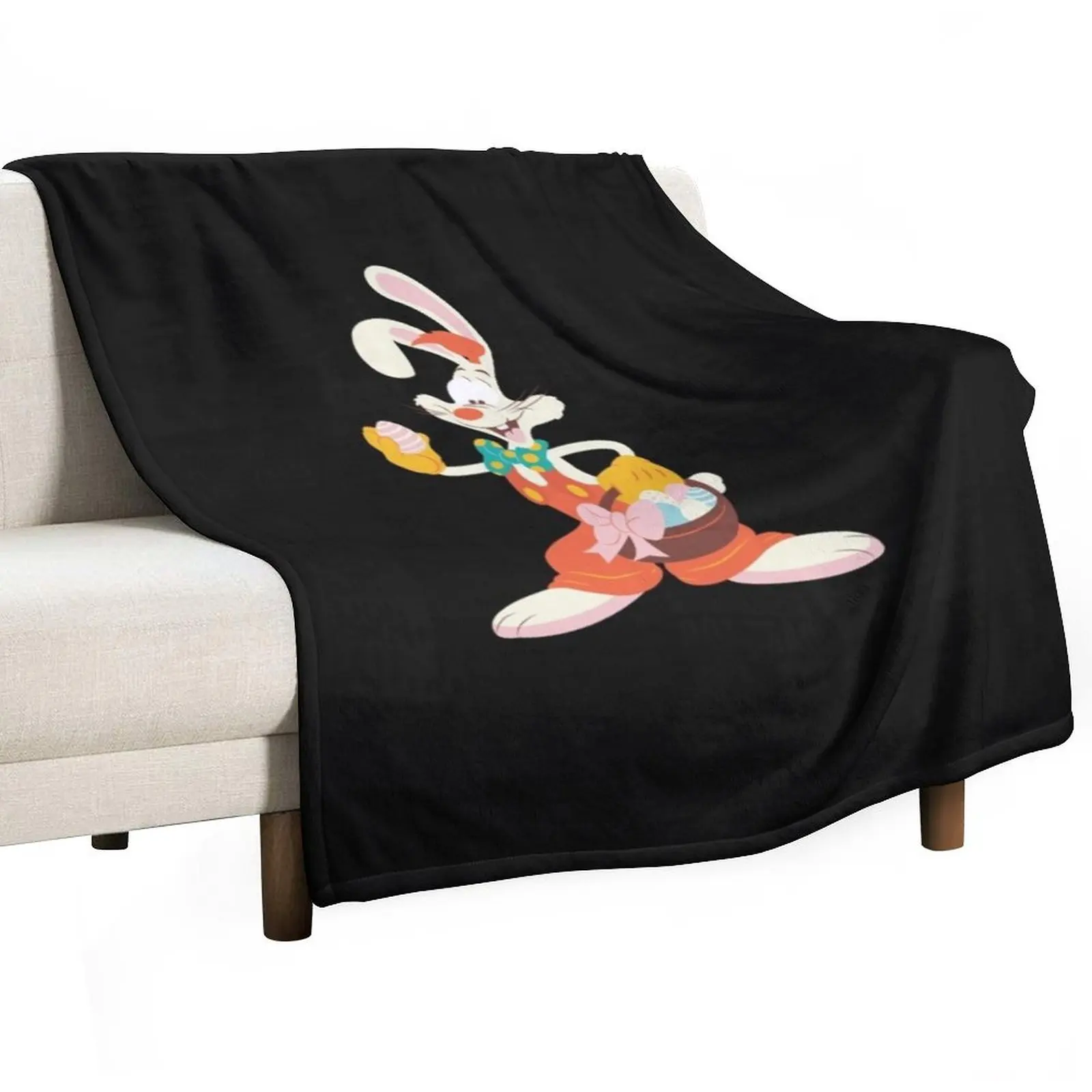 Jessica rabbit art Throw Blanket Flannels Thin Flannel Decorative Beds heavy to sleep Sofa Blankets