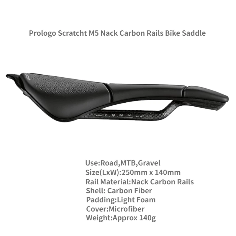 Prologo Scratch M5 Pas Pro T2.0 Steel/Tirox Sliver/ Tirox /Nack