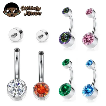 G23 Titanium Navel Piercing 1