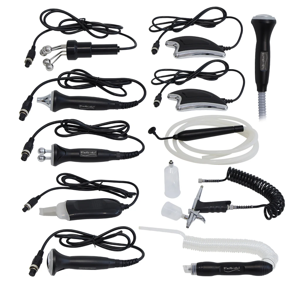 10-in-1 Bubble Oxygenatie Ultrasone Scrubber Hydrodermabrasie Gezichtsschoonheidsmachine Vrouwen Esthetische Schoonheidsapparatuur