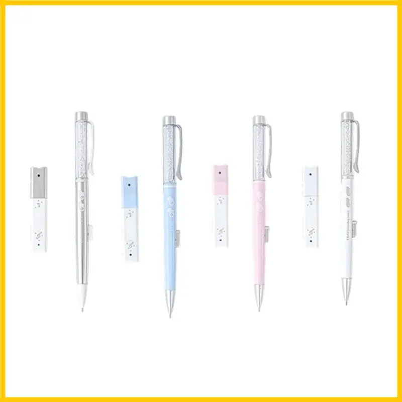 

0.5mm Mechanical Pencil with Box of Refills Plastic Automatic Drafting Pencil For Note Taking Engineering Sketching