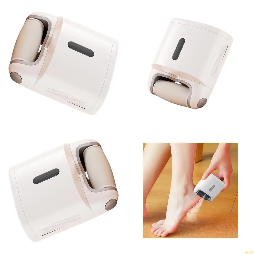

A0NC Rechargeable Electric Foot File Mist Moisturizing Pedicure Foot Callus Remover