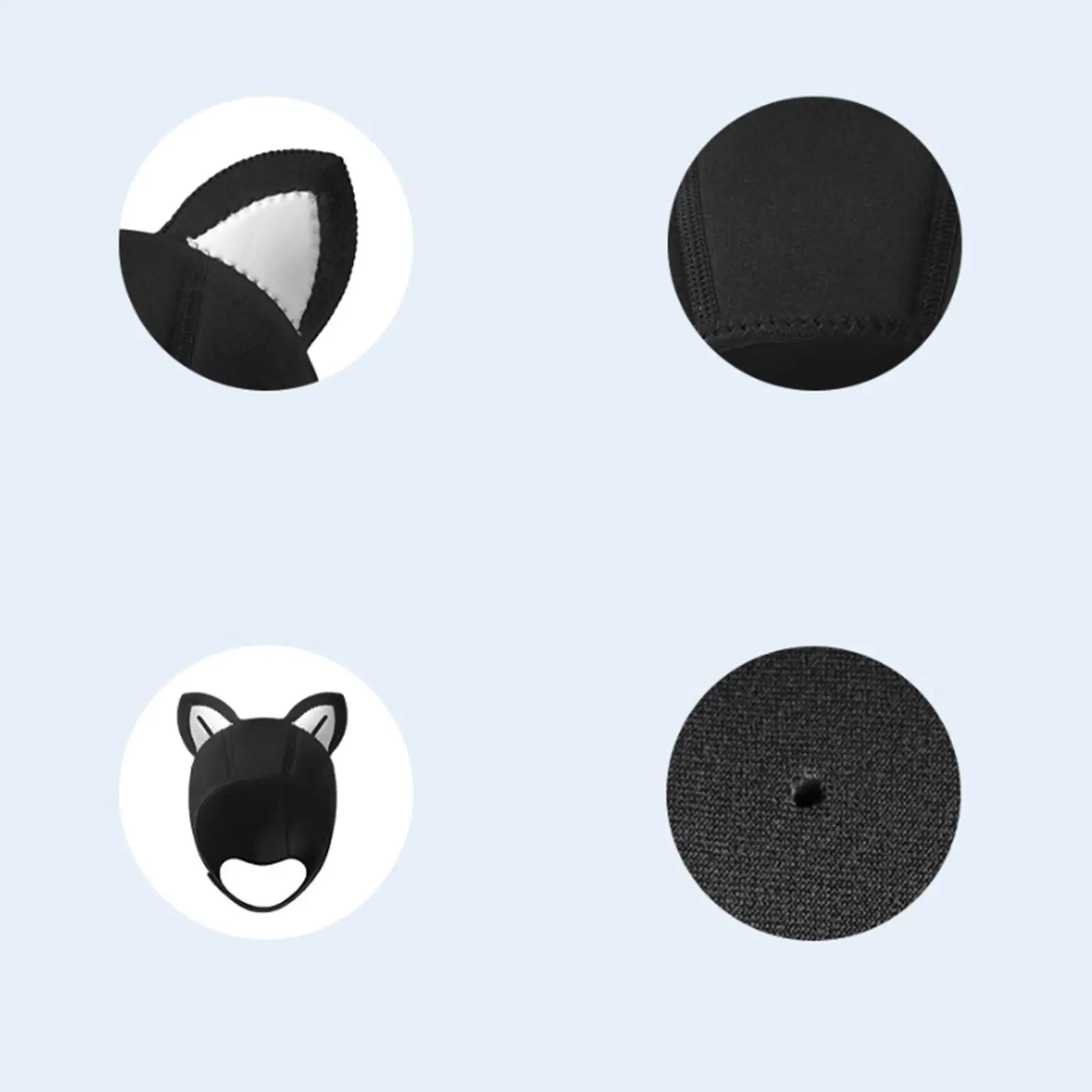 

Неопреновая шапка для дайвинга с ушками кошки, термошапка для серфинга, каноэ, каякинга, парусного спорта для взрослых