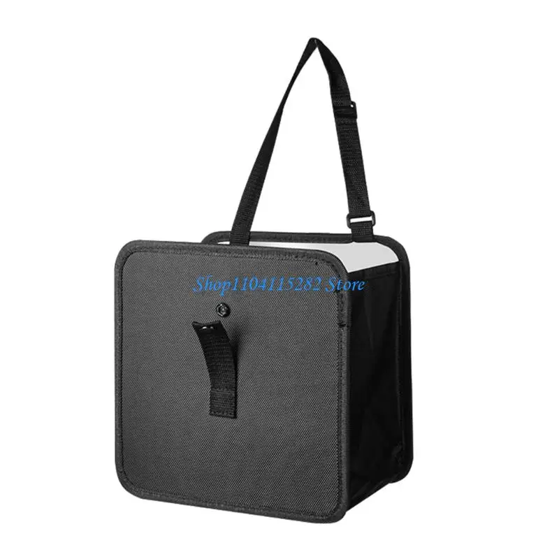 

Collapsible Vehicle Waste Basket Leakproof Oxford Fabric Storage Solution 7L