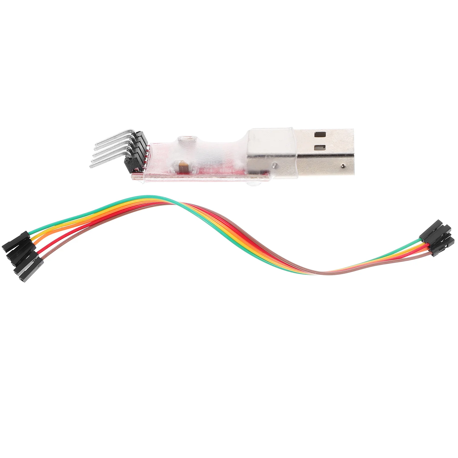 

Usb Serial Module 5 Pin Ttl Uart Adapter Usb To Converter 3.3V 5V Gnd Support Win10 X Random Color