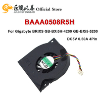 For Gigabyte BRIXS GB-BXi5H-4200 GB-BXi5-5200 BAAA0508R5H DC5V 0.50A 4Pin CPU Fan