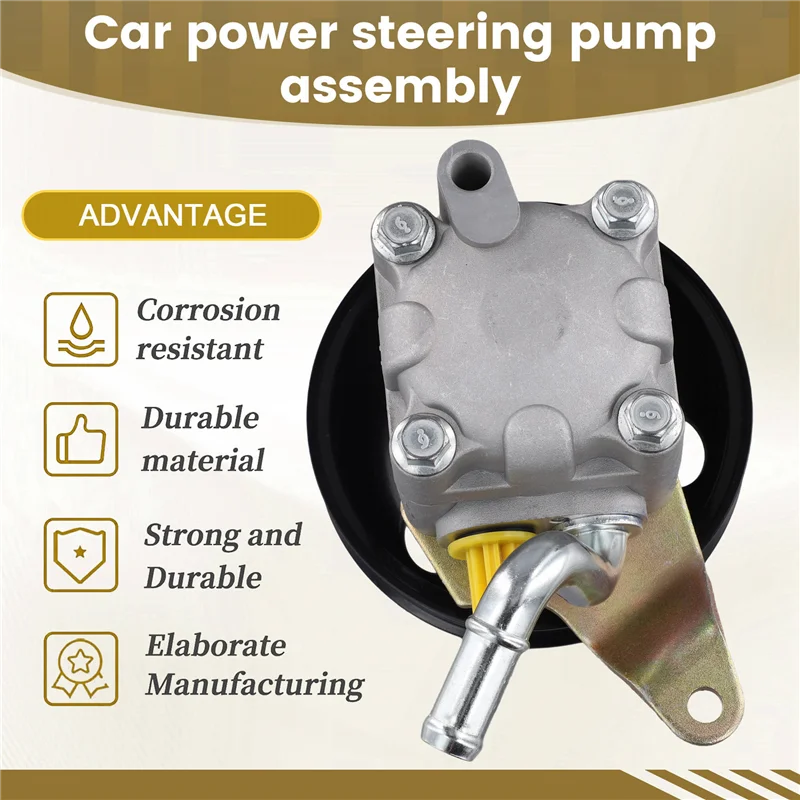 

Classy-Car Power Steering Pump Assembly 49110-4W000 491104W000 For Nissan Pathfinder Infiniti QX4 3.5L 2001 2002 2003