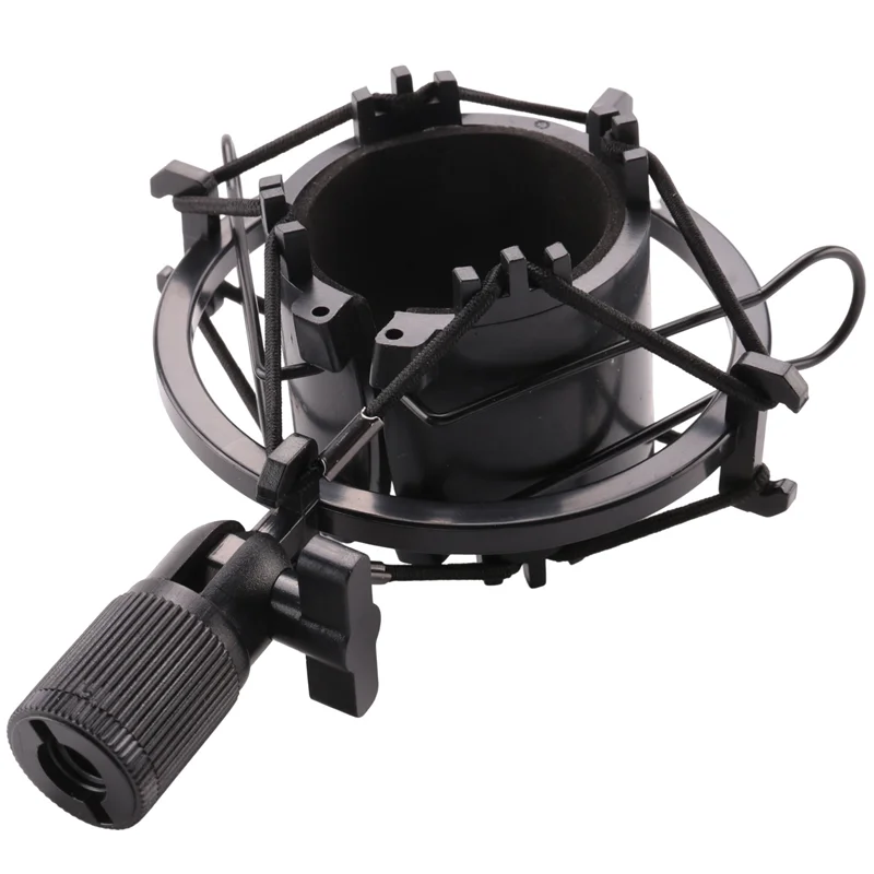 【HOT A69Z!】Universal 3KG Bearable Load Mic Microphone Shock Mount Clip Holder Stand Radio Studio Sound Recording Bracket Black P