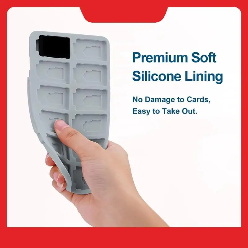 

24 In 1 Game Card Case Holder For NS Switch Cartridge Box For Switch Lite /Switch Oled Easy Install Easy To Use A
