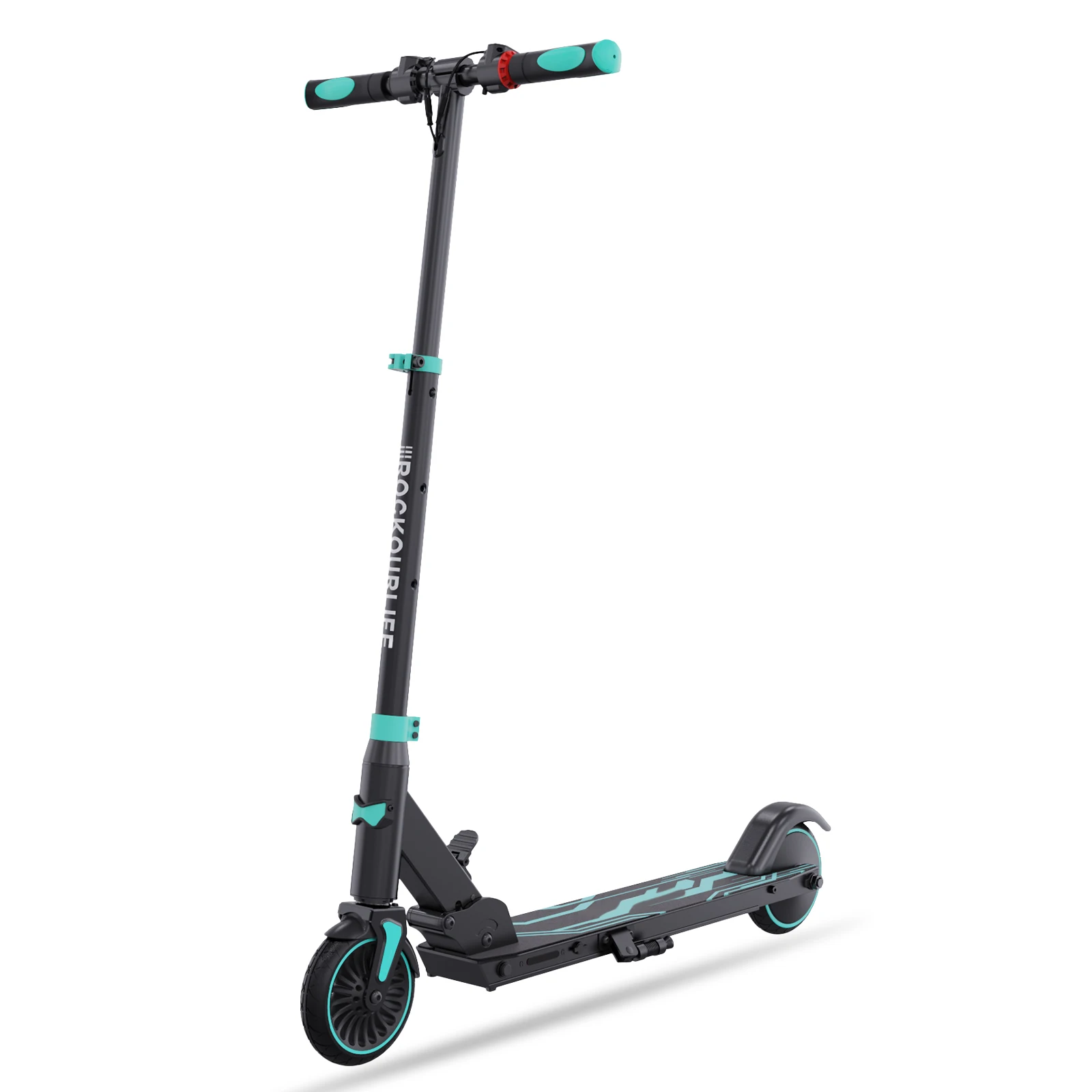 RCB R15 elektrische step voor kinderen van 8-16 jaar, voor kinderen, voor 8 kg, opvouwbaar, dubbel remsysteem, max. 16 km bereik