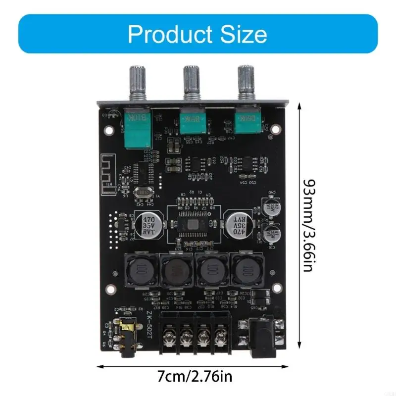 G8DB Perfect HIFI Sound Bluetooth-compatible 5.0 Amplifiers Receivers Boards Support 3.5mm & Bluetooth-Compatible Input