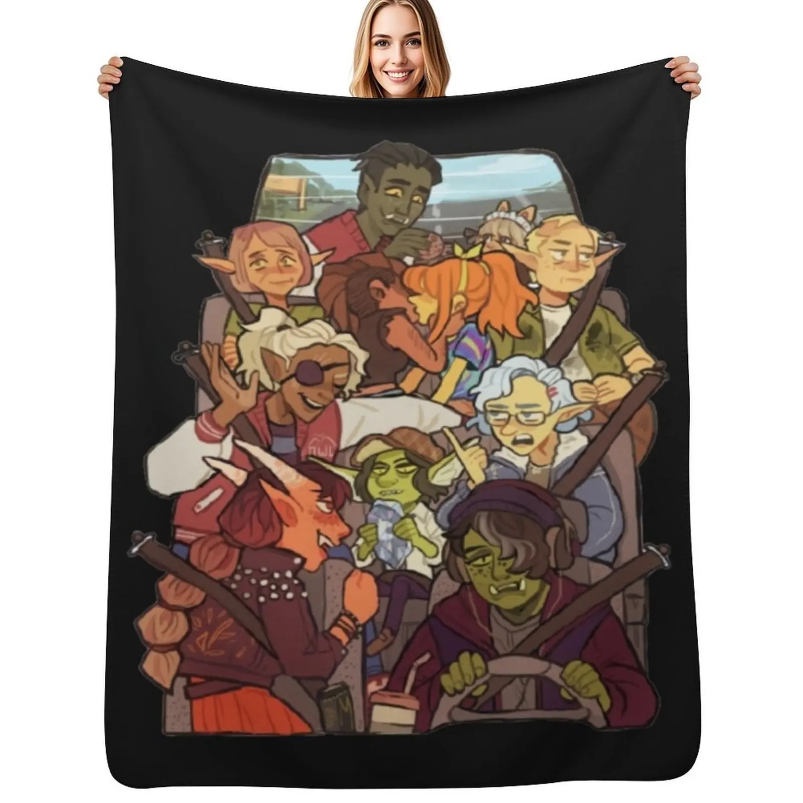 

Dimension 20 Throw Blanket Fluffy Cozy Throw Blanket for Home Decor