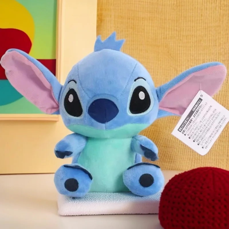 دمى ديزني كارتون ستيتش مخيطة من القطيفة ألعاب أنيمي أزرق وردي، ألعاب قطيفة ساخنة، هدايا عيد الميلاد للأطفال ألعاب قطيفة أنيمي