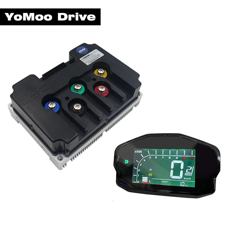 

Fardriver ND96890 96V DC 410A Peak 890A 8000W-9000W Hall Sensor PMSM BLDC Motor Controller with DKD Display For Electric Moped