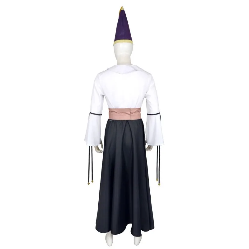Witch Hat Atelier Olruggio Cosplay Costume Watchful Eye Magic Robe Uniform Set Halloween Olruggio's Wigs Headgear Men Size view 3