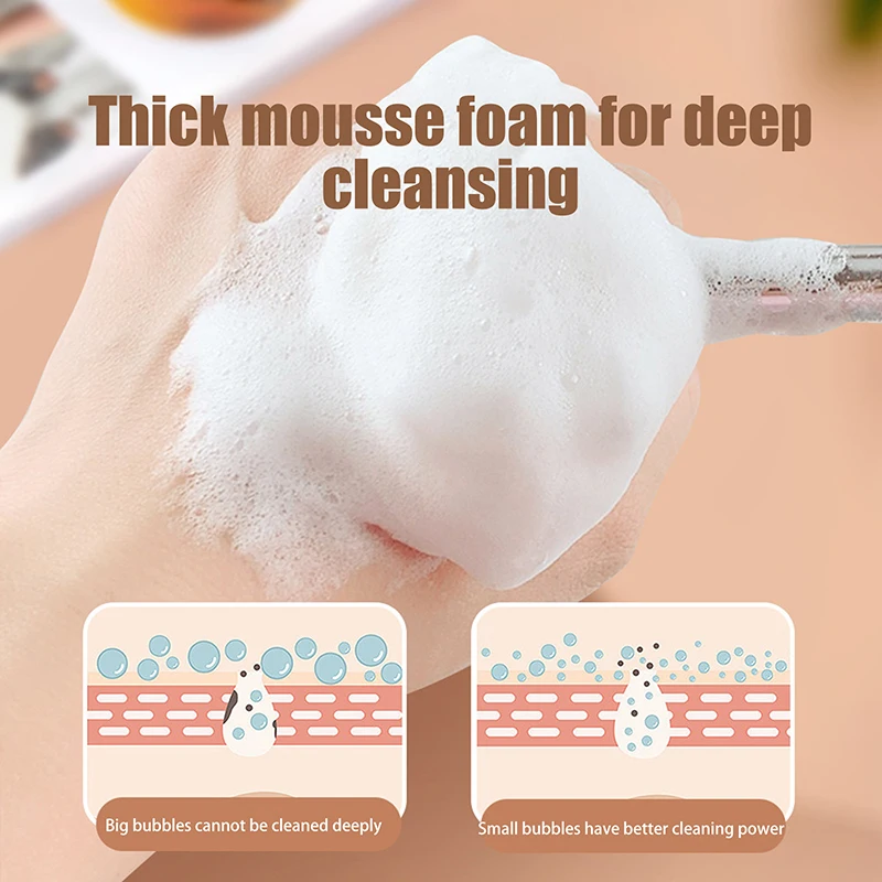 Sikat Pembersih Wajah Sikat Cuci Pijat Wajah Rambut Lembut Sikat Masker Wajah Alat Perawatan Kulit Portabel