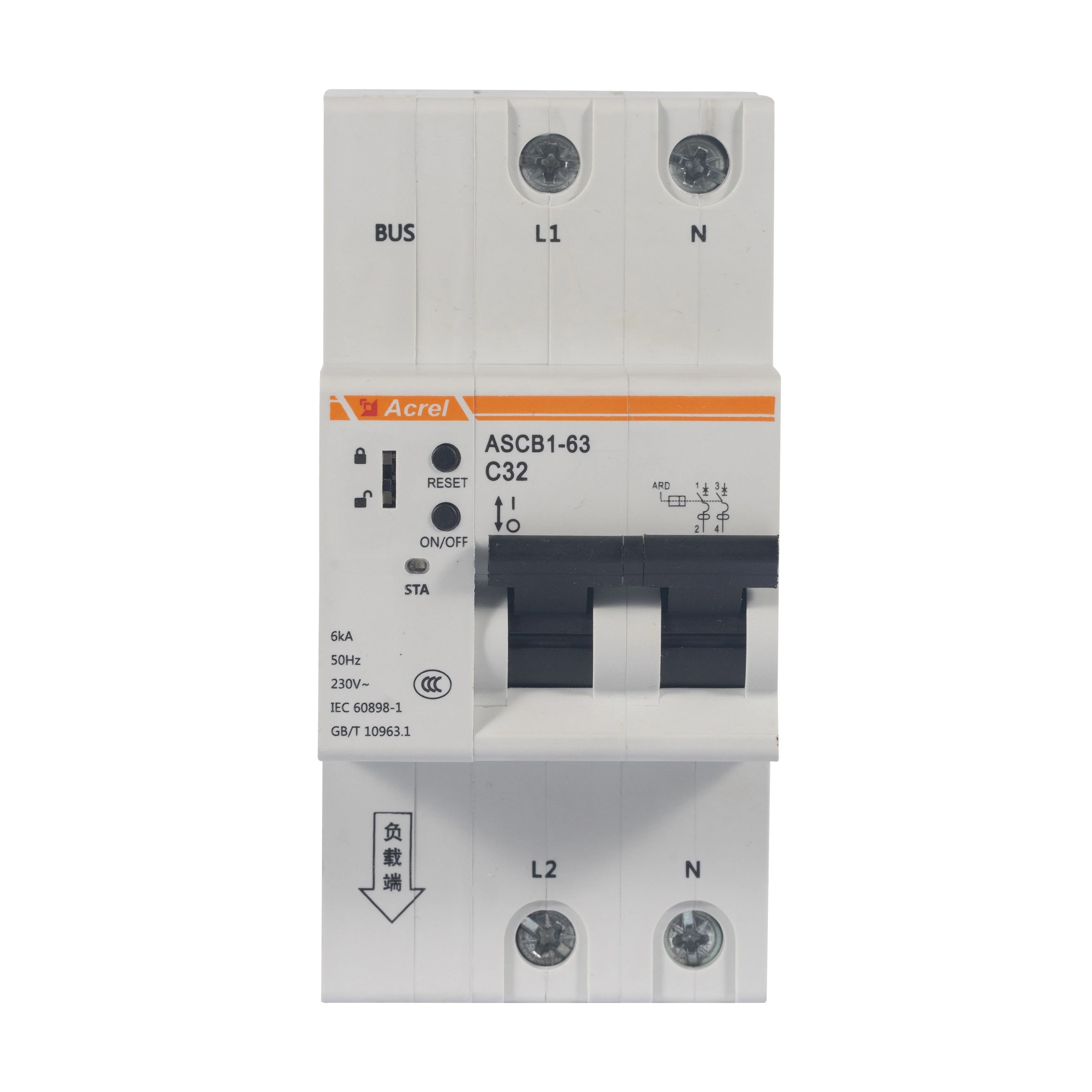 Acrel ASCB Smart Wifi Circuit Breaker Smart Remote Control for Overload Automatic din Rail Mount Wifi Circuit Breaker Switch