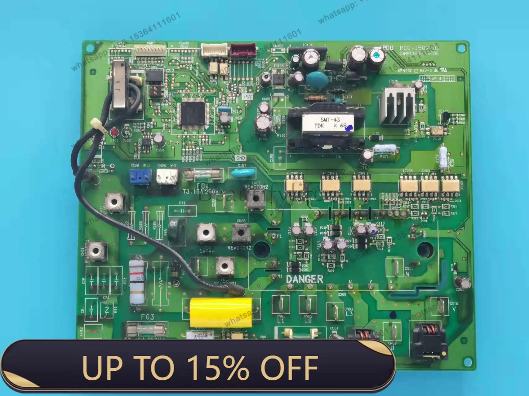 LS central air conditioner compressor frequency conversion module IPDU MCC-1502-01 tested