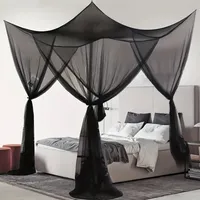 1 PCS Extra Large Mosquito Net with 4 Openings, Durable Canopy Mosquito Net - Perfect for Any Size Beds & Camping, Suitable For