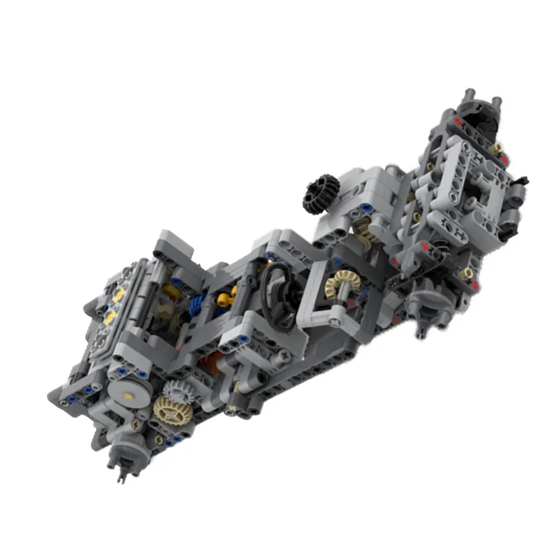 543-delige creatieve technologie modulaire autochassis model bouwsteen kindermontage educatief speelgoed verjaardag kerstcadeau