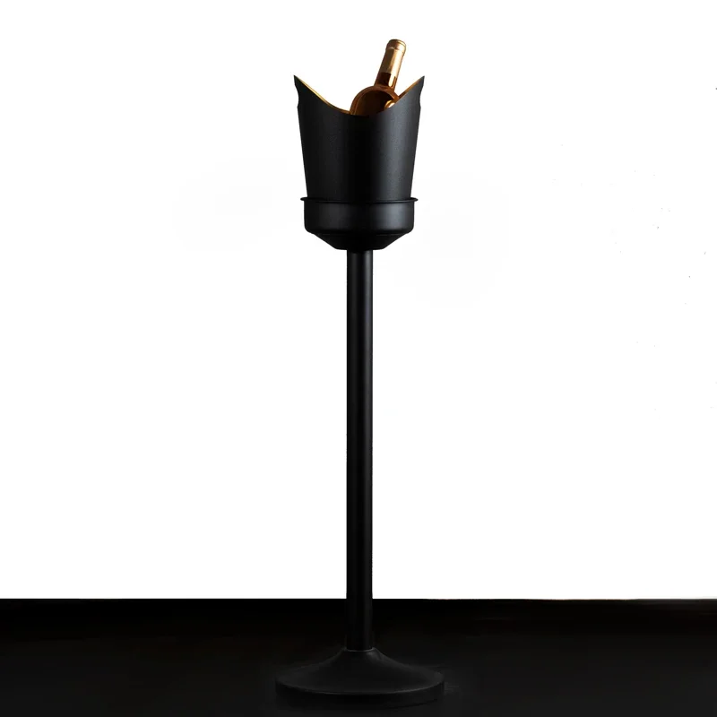 High-end champagne bucket household floor-to-ceiling red wine bar private ktv vertical ice wine container ice bucket