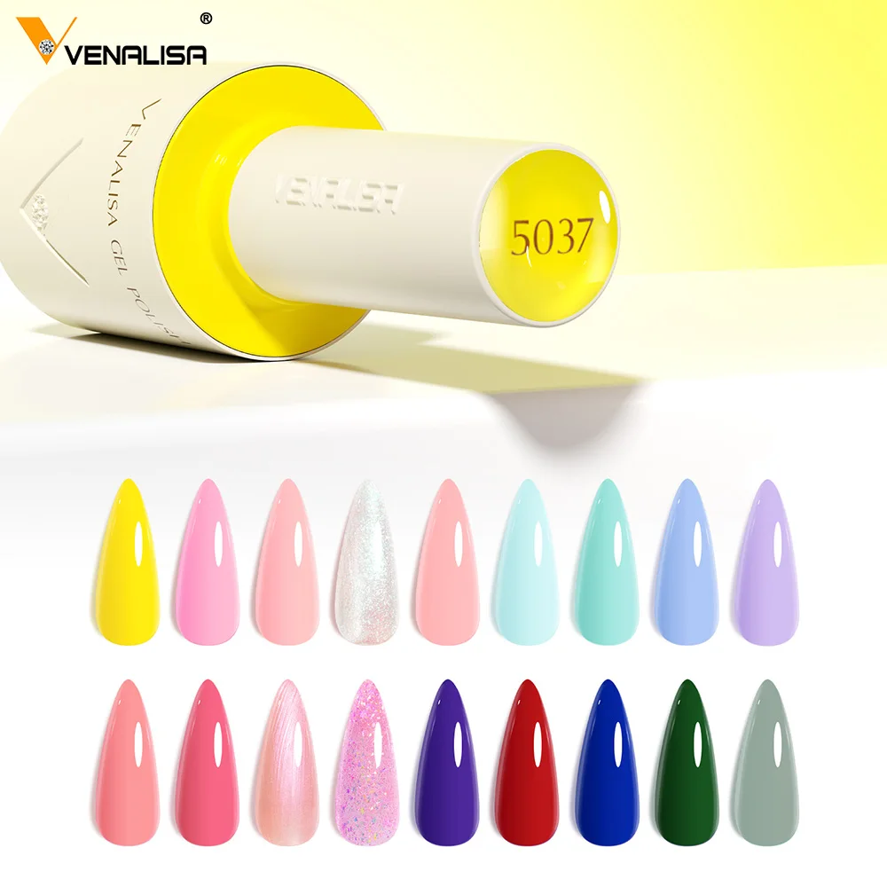 VENALISA New Formula Nagelgelpoliermittel Hema TPO Free Gel Lack Summer Nails Wunderschöne Farbkollektion Semi Permanent 10 ml Vegan