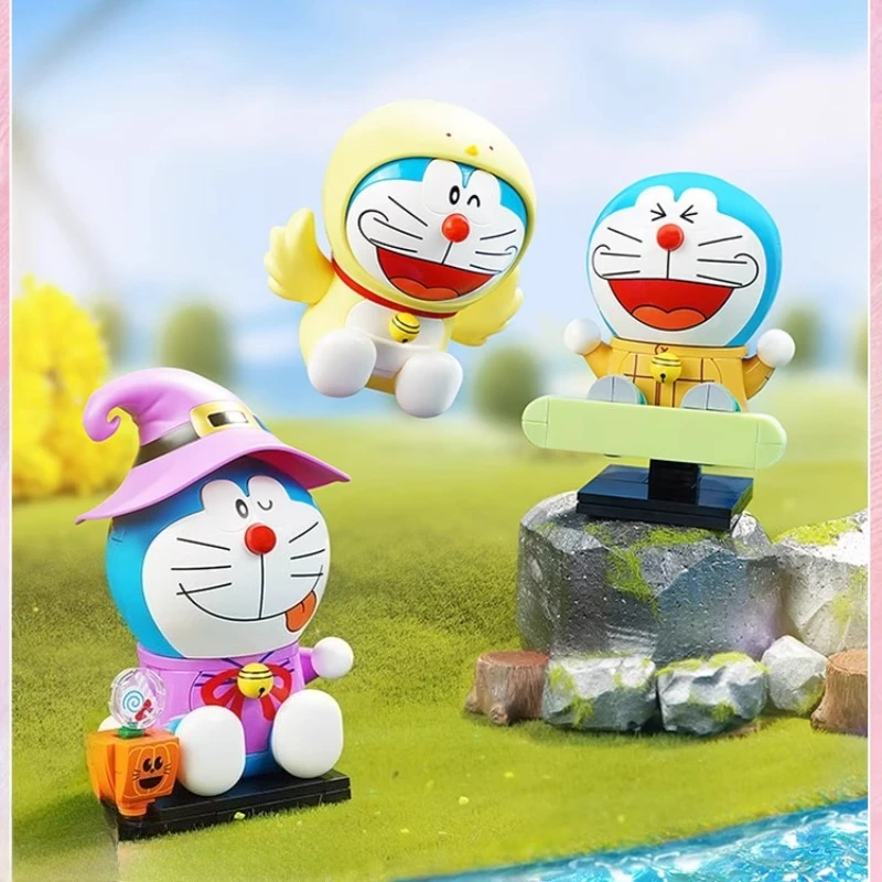 

Keeppley Doraemon Building Blocks Children's Trendy Toy Jingle Cat Assembled Peripheral Hand-made Model Ornaments Birthday Gift