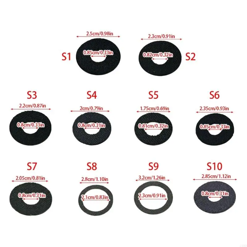 5Pcs Drag Washers Carbon Fiber Fishing Reel Brake Pad Lightweight Replacement Accessories for Various Reel 24BD - view 6