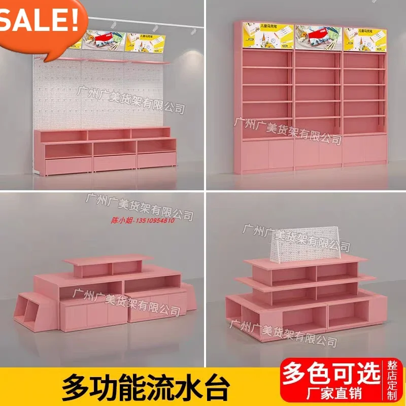 Large Capacity No Deformation Space Saving Display Rack Convenience Store Stationery Store