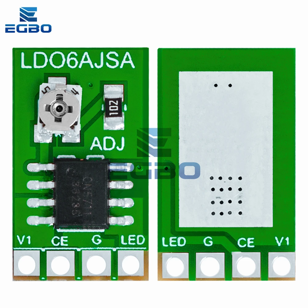 5PCS~20PCS EGBO 30-1500MA Adjustable Constant Current LED Driver DC 3.3V 3.7V 4.2V 5V PWM Control Board Buck Power module