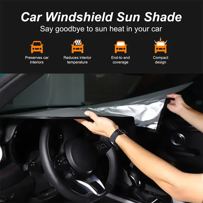 For Alfa Romeo Tonale 2022-2024 Car Windshield Sunshade Reflective Sunshade Car Interior Protective Sunshade Car Accessories