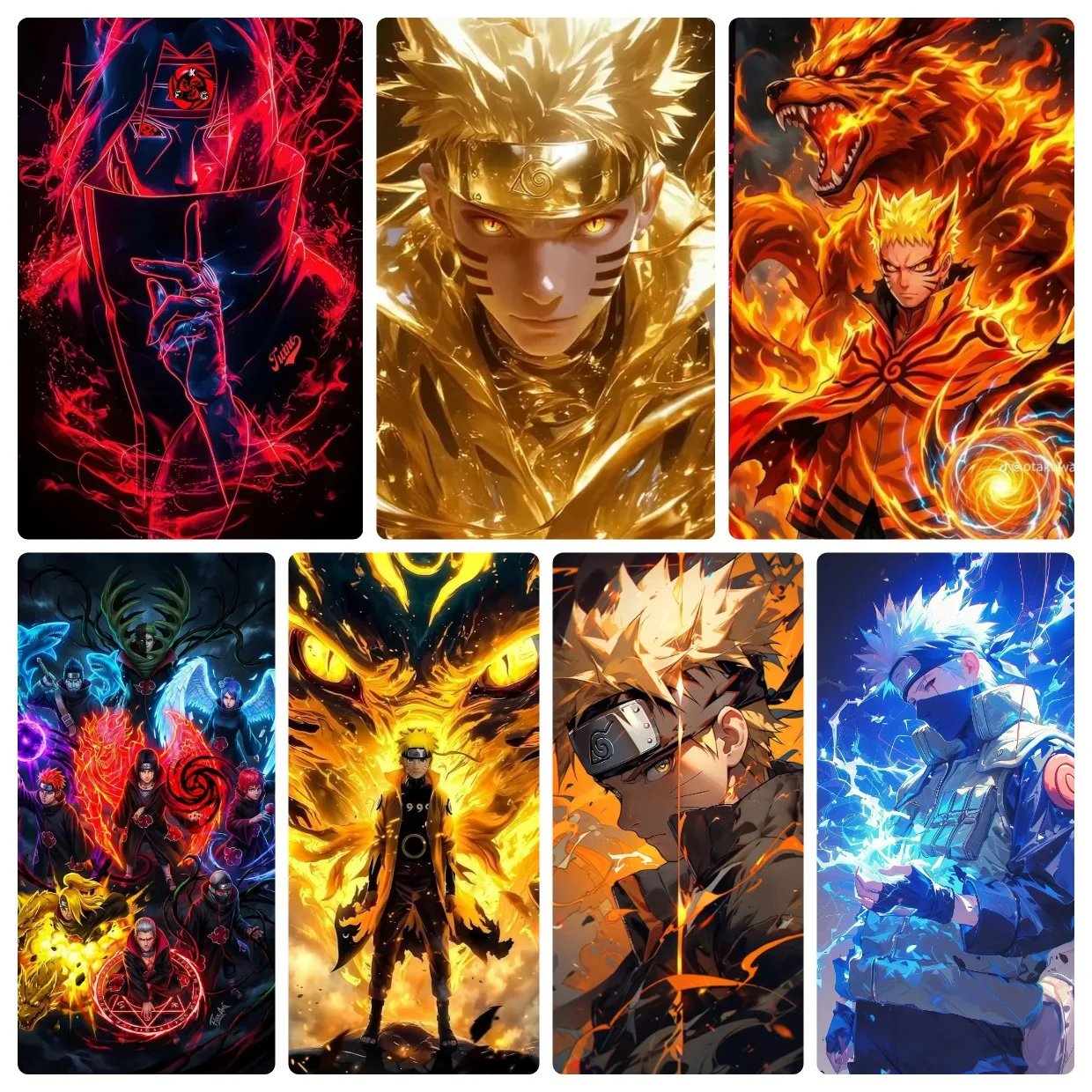 Jigsaw Puzzles 500/1000/1200/2000PCS Naruto Ninja Warriors Dynamic Classic Anime Portrait Assembly Entertainment Gift