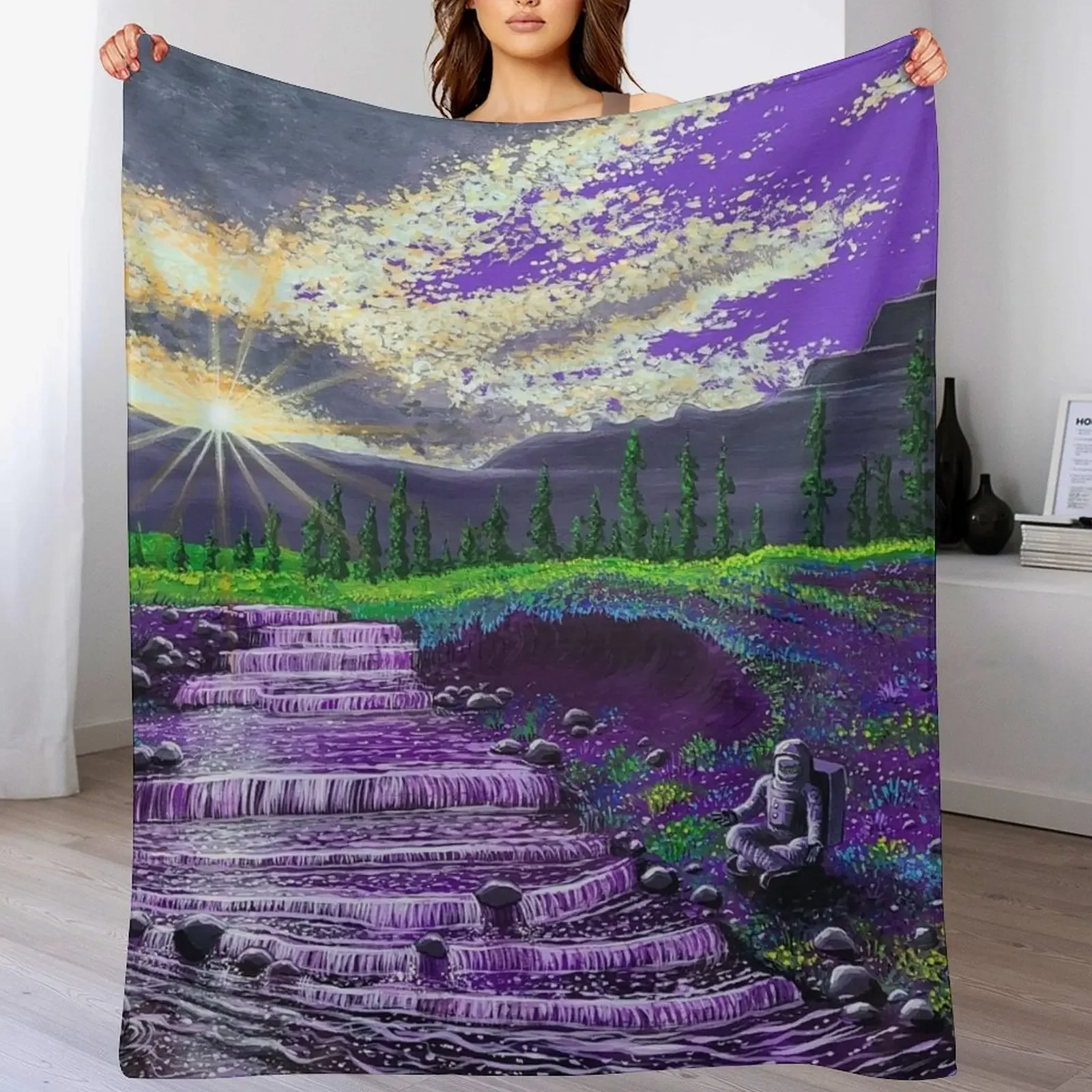 

Going Back Throw Blanket anime Camping christmas gifts Kid'S Blankets