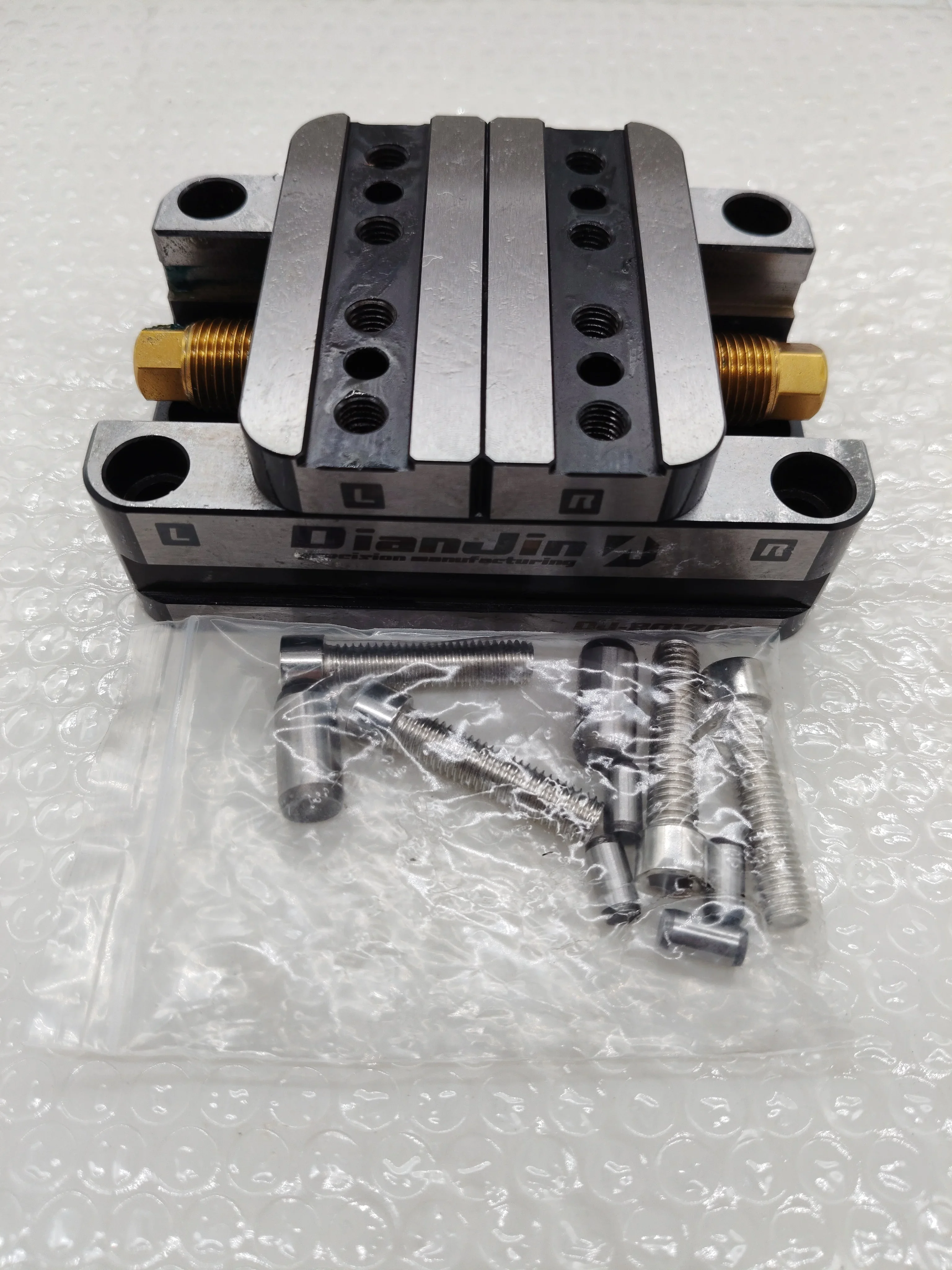 DJ-80120S Four-Five-Axis Fixture Self-centering Vise Positive and Negative Quick Clamping