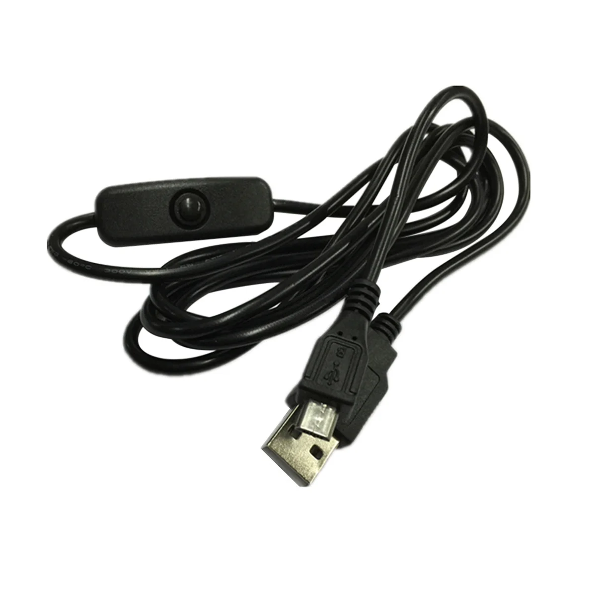 

1pcs 100Cm Micro Usb Extension Cable Power Switch Button For Charging 2A Fast Charge Insulated Safety Cable Transfer Usb