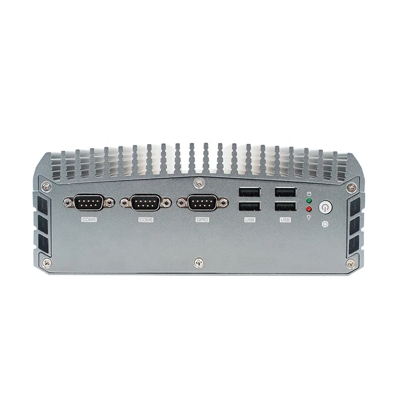 Zunsia  8th/10th/11th Gen Core i3 i5 i7 Fanless Desktop Mini Computer X86 Embedded Industrial Dual LAN Mini PC