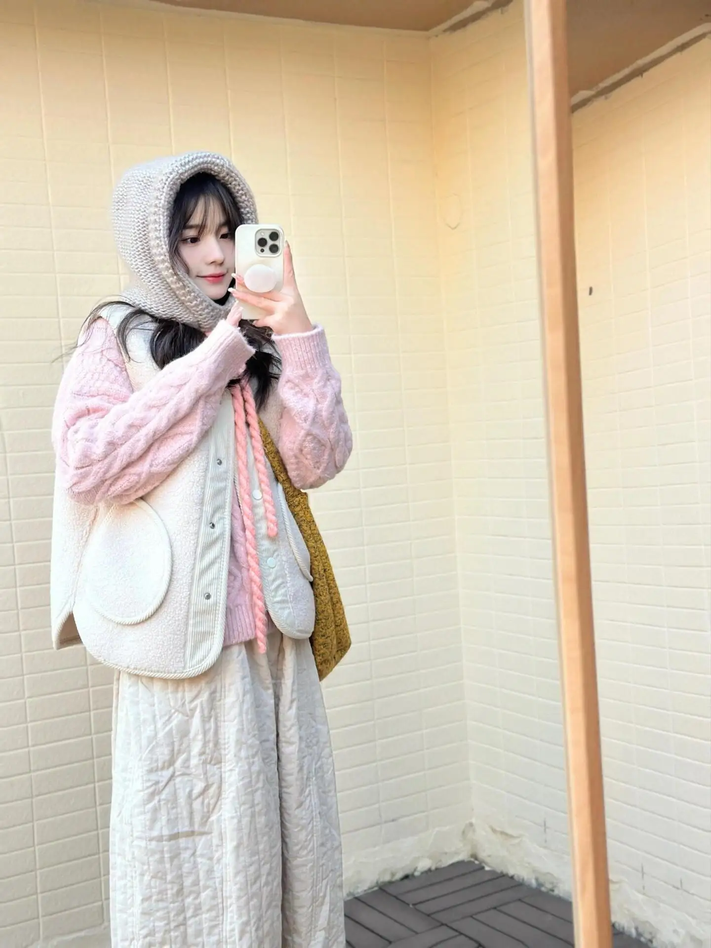 Double-Sided Wear Thiened Svel Lamb Fur Jaet Women's Cotton Padded Loose Fluffy Cotton Clothes Warm Winter Coat