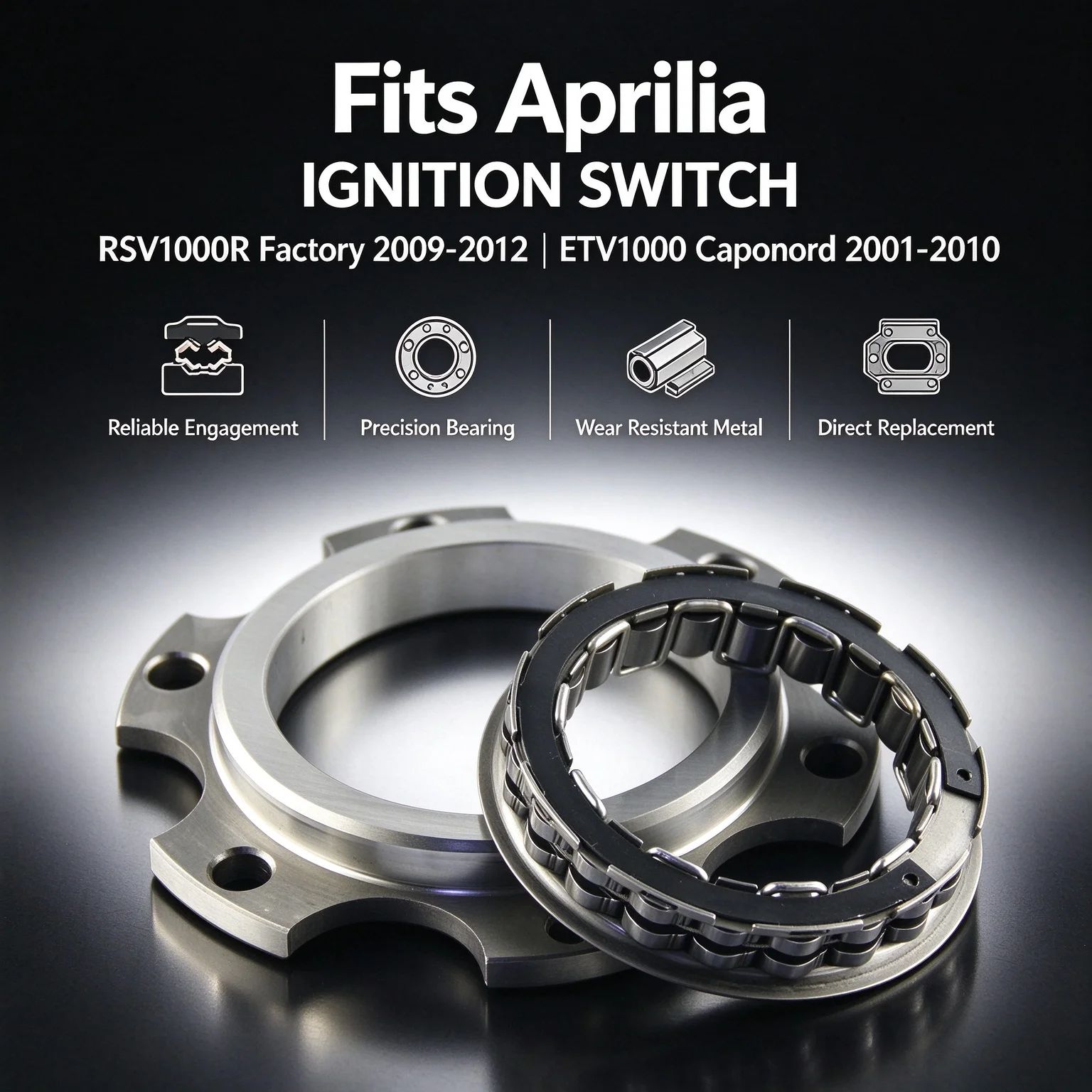 Motorcycle One Way Bearing Starter Clutch For Aprilia RSV1000R Factory RSV1000 RST1000 Futura ETV1000 Caponord RSVR 1000 Mille