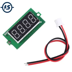 50pcs DS18B20 Red Digital Thermometer Waterproof Metal Probe Temperature Sensor -55C~125C With Temperature Character