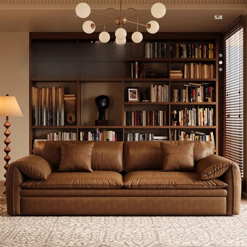 

Retro Elephant Ears Coconut Palm Down Storage Sofa Bed Foldable Dual-purpose Small Apartment Living Room Double