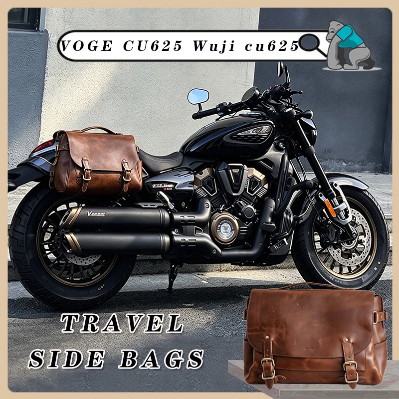 Motorcycle Tail Bag Travel Luggage Side Bags Moto Rack Trunk Back Seat Bag With Shoulder Straps Backpack For VOGUE CU625 Wuji625