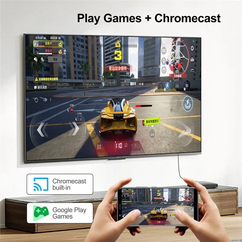 Exquisite-Home Theater Bluetooth Android TV Box S905L3 With For Google Voice Media Player 2GB 8GB 4K Video Set Top Box EU Plug